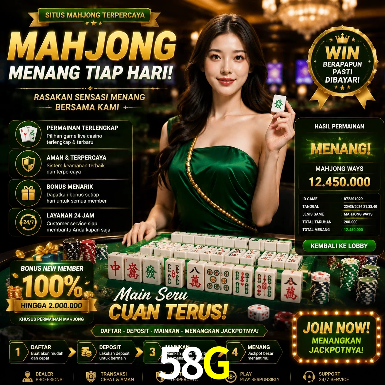 Cashback VIP 58G - reembolso semanal